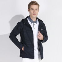 TFO 防油防污弹力面料 男士迷彩可收纳透气舒适设计 轻薄旅行运动 夹克外套