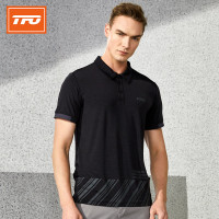 TFO 新款时尚设计 不起球 弹力速干 男款休闲运动POLO衫T恤