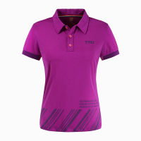 TFO 新款时尚设计 不起球 弹力速干 女款休闲运动POLO衫T恤