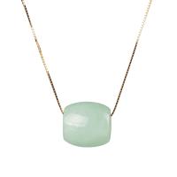 梦梵雅 浅绿色天然A货翡翠 路路通吊坠挂件转运珠送朋友送长辈