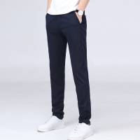 杰米克【简约版型】夏季新款经典百搭棉质直筒裤长裤男士休闲裤