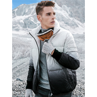 【自营】杰米克 三色可选羽绒服男时尚立领拉链开衫男士外套