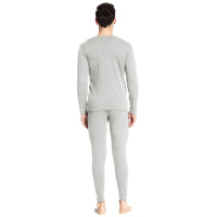 七匹狼【羊毛倍暖】秋衣秋裤套装男士无痕保暖内衣男套装加厚加绒男