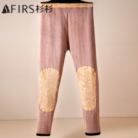 杉杉大码加厚加绒蚕丝护膝护腰防堆秋冬中老年妈妈棉裤保暖裤打底裤