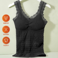 杉杉多色蕾丝肩带无袖性感收腹带罩杯女士吊带文胸打底背心