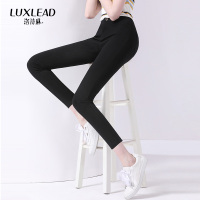 洛诗琳时尚休闲打底小脚ins裤子外穿显瘦弹力铅笔裤2018春新款女_1