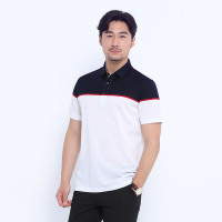 阿仕顿2017夏季新品拼接短袖时尚翻领POLO衫 百搭青年T恤