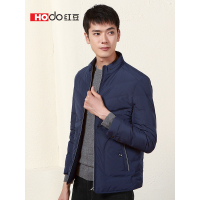 HODO红豆男装 冬季羽绒服休闲立领白鸭绒保暖简约舒适有型羽绒服男外套