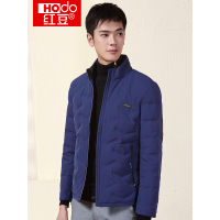 HODO红豆男装 冬季羽绒服商务休闲简约立领多彩短款羽绒服外套男