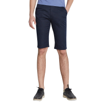 HODO红豆男装男士夏季休闲短裤舒适几何暗纹印花微弹休闲短裤男