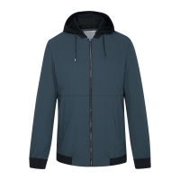 HODO红豆男装 男士夹克 春季时尚休闲可脱卸帽领休闲夹克外套