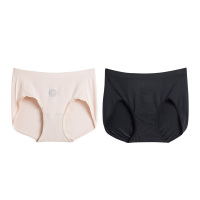 【2条装】INMAN/茵曼 舒适透气无痕三角内裤时尚女士内裤 9891432020-2