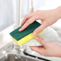 希艺欧百洁布洗碗布厨房海绵强力去污吸水不粘油刷锅拉丝布
