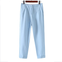 A&D韩版宽松薄款学生显瘦九分裤双侧口袋休闲裤