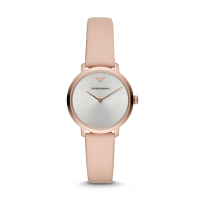 阿玛尼（ARMANI）女表简约舒适可爱时尚女士石英表