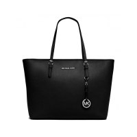 MICHAEL KORS Jet Set Travel金属吊饰拉链牛皮女士单肩包 30T5STVT2L