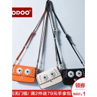 doodoo夏天小包包2019新款女潮韩版单肩斜挎包简约可爱个性女包萌