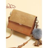 doodoo蹦迪包包女2019新款潮简约百搭斜跨包韩版宽肩带小方包时尚女包