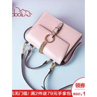 doodoo夏天小包包女2019新款潮流时尚个性漆皮小方包女韩版少女百搭女包