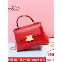 doodoo夏天小包包女2019新款链条漆皮小包韩版百搭时尚单肩斜挎包