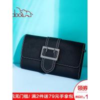 doodoo女包2019新款简约小方包针扣装饰链条单肩斜挎包夏天小包包