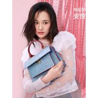 doodoo桑雅包包女2019新款韩版时尚风琴包百搭单肩斜挎