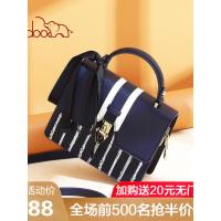 doodoo港风小包包女2019新款春季潮韩版百搭斜挎包单肩质感手提包