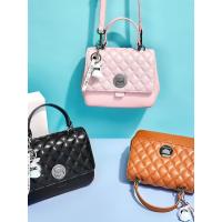 LANVERA包包女2019经典菱格手提女包小ck女包韩版潮流时尚单肩斜挎包