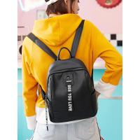 LANVERA包包女2019韩版时尚小背包休闲旅游潮流耳机孔双肩包小ck