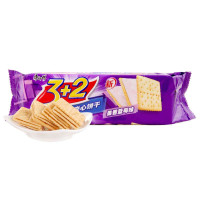 康师傅 3+2苏打夹心饼干鲜果蓝莓味 125g