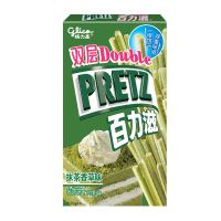 格力高 双层百力滋装饰饼干 抹茶香草味45g（新老包装随机发货）