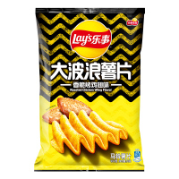 乐事大波浪薯片烤鸡翅味70g