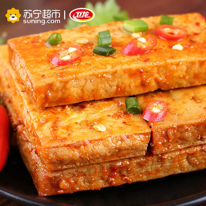 卫龙 湘味豆干250g香辣味豆腐干图片