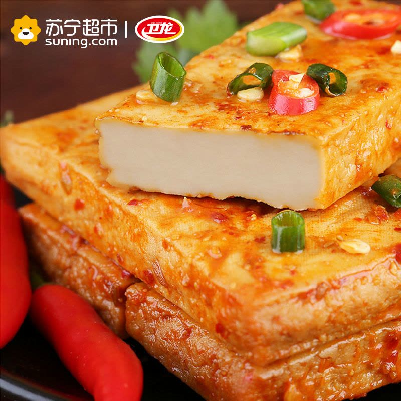 卫龙 湘味豆干250g香辣味豆腐干图片
