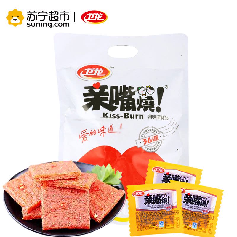 卫龙亲嘴烧（川香风味调味面制品）300g图片