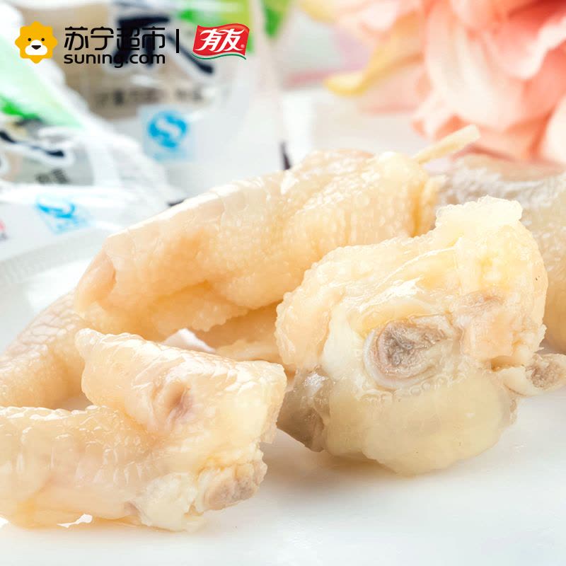 有友 泡椒凤爪 100g/袋 重庆特产 麻辣小吃 肉类休闲零食图片