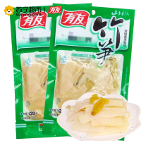 有友 山椒竹笋 120g/袋 零食素食 卤味小吃 办公室休闲零食