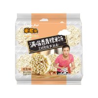 米老头 青稞米饼 休闲办公零食大礼包 花生味 400g