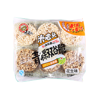 米老头 休闲零食大礼包 青稞双谷脆 花生味 308g