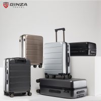 【银座】PC拉杆箱飞机轮 24寸男女行李箱密码锁 20寸登机旅行箱