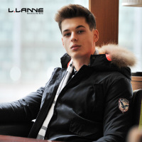 LLANNE棉衣男青年短款加厚棉服男士冬季休闲袄子连帽棉袄外套潮流