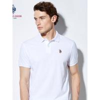 U.S. POLO ASSN.polo衫短袖男宽松纯棉休闲夏季翻领男式短袖T恤