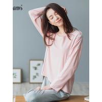 顶瓜瓜睡衣女春秋棉春季女士睡衣 运动休闲宽松薄款家居服套装