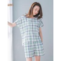 纯棉睡衣女夏 顶瓜瓜顶呱呱短袖可外穿韩版宽松薄款家居服套装