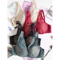 性感内衣女夏 顶瓜瓜顶呱呱薄款软钢圈性感蕾丝文胸聚拢细带胸罩