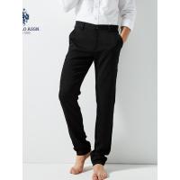 休闲裤男裤子潮流黑色直筒宽松商务休闲男裤夏季新款微弹韩版青年