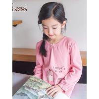 顶瓜瓜儿童睡衣女童睡裙春季纯棉卡通可爱中大童家居裙