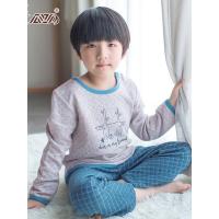 顶瓜瓜儿童睡衣男女童冬季厚款中厚三层家居服套装