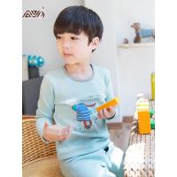 顶瓜瓜男童秋衣秋裤秋冬纯棉加绒款卡通印花加厚保暖内衣套装