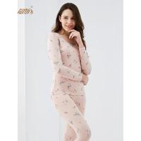 保暖内衣女棉 顶瓜瓜顶呱呱秋冬贴身圆领柔软小清新青年秋衣秋裤